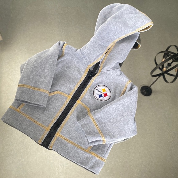 NFL Other - Steelers NFL Zip Up Hoodie, 3/6 months